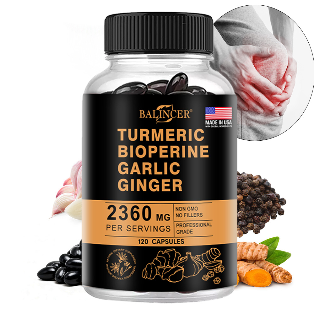 Turmeric Curcumin Capsule - 강황 생강 캡슐 2360mg (커쿠민 95%