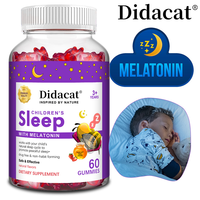 Melatonin Sleep Gummy - 어린이 멜라토닌 구미 - 어린이를 위한