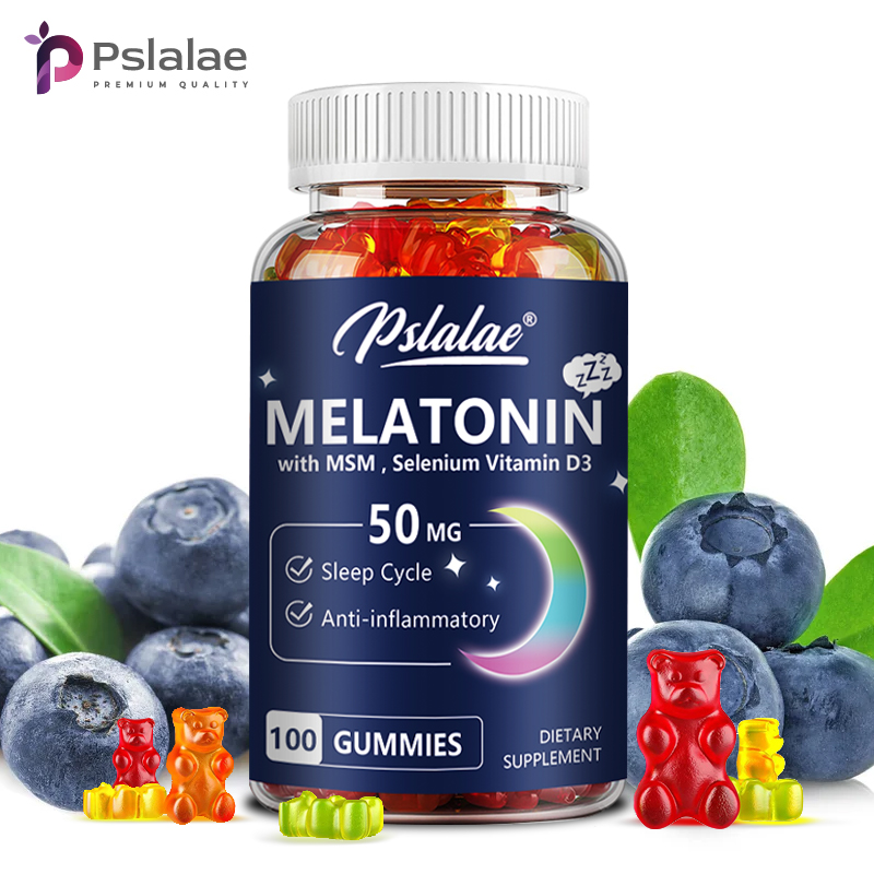 Melatonin Sleep Gummy - 멜라토닌 구미 50mg - 수면 보조제,