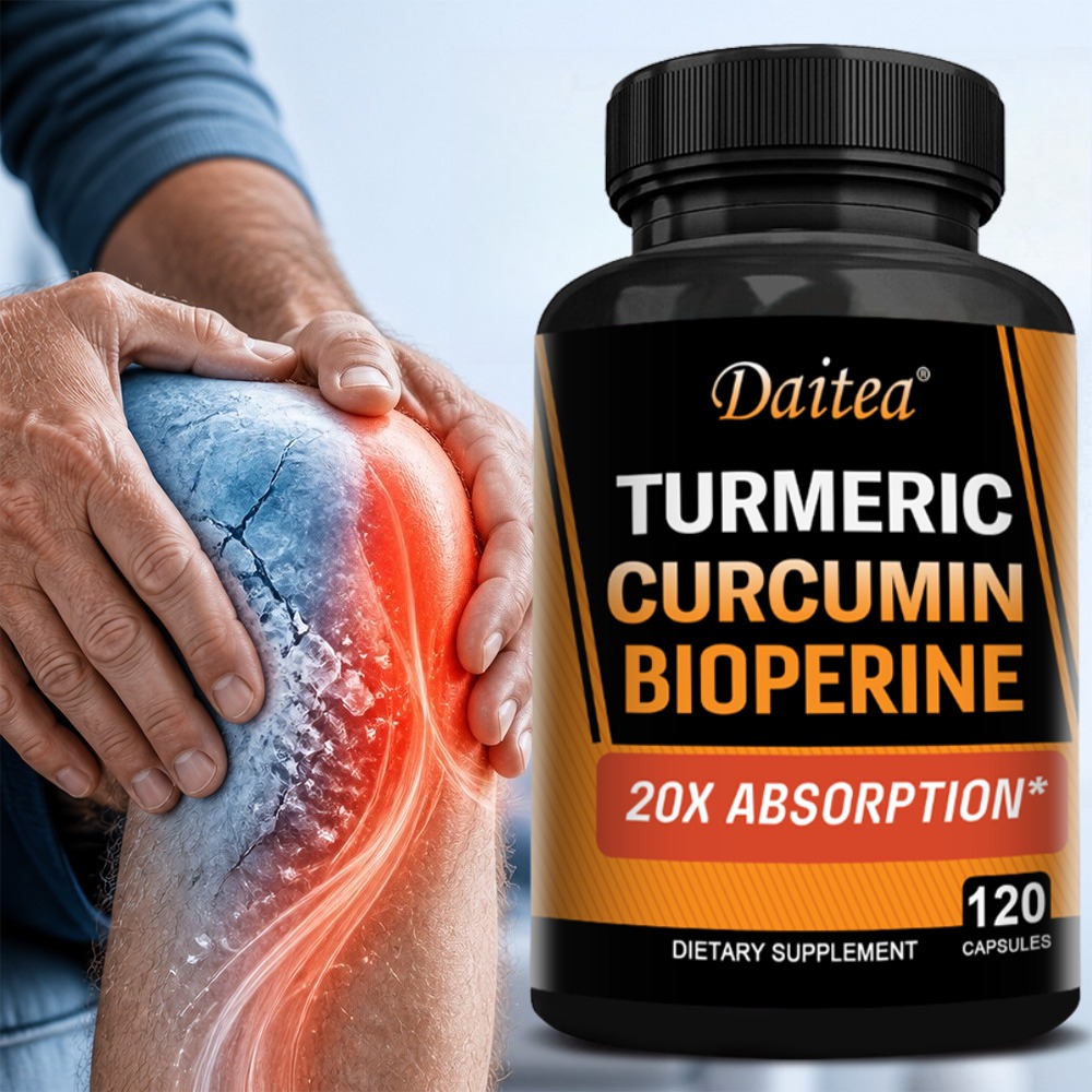 Turmeric Curcumin Capsule - 강황 커큐민 캡슐 - 바이오퍼린 함유,