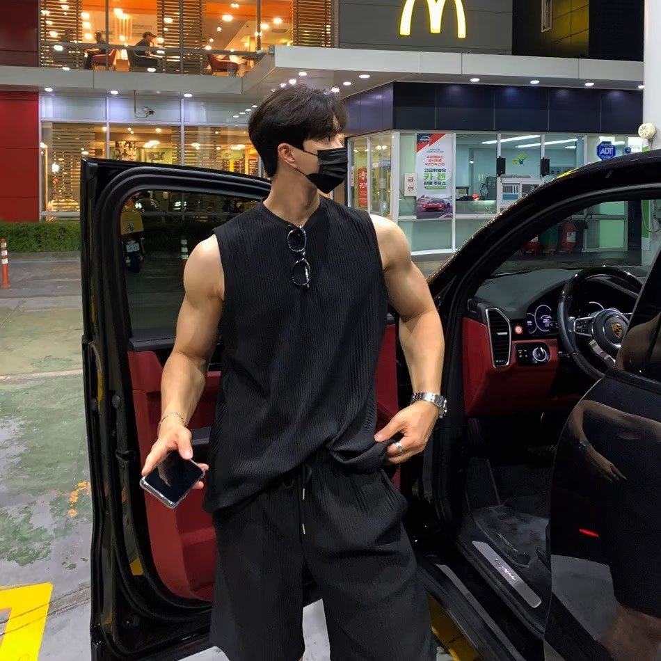 Fitness & Nutrition Lab Zapopan - 여름용 단색 조끼 빠른 건조 통기성