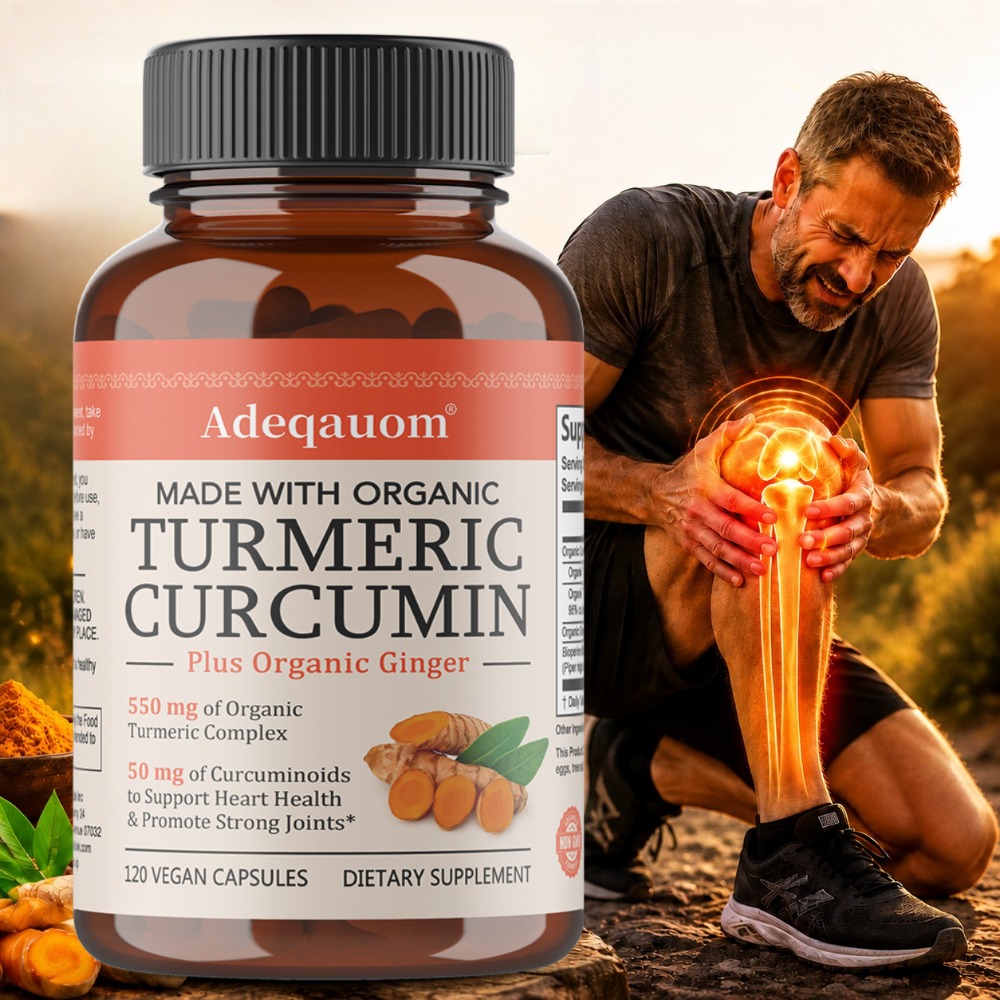 Turmeric Curcumin Capsule - 강화된 흡수를 위한 흑후추 함유 강황