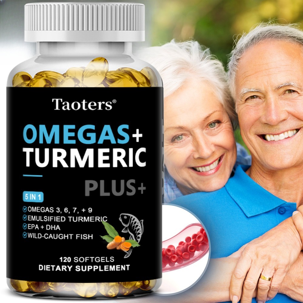 Turmeric Curcumin Capsule - 오메가 3 6 9 보충제 플러스