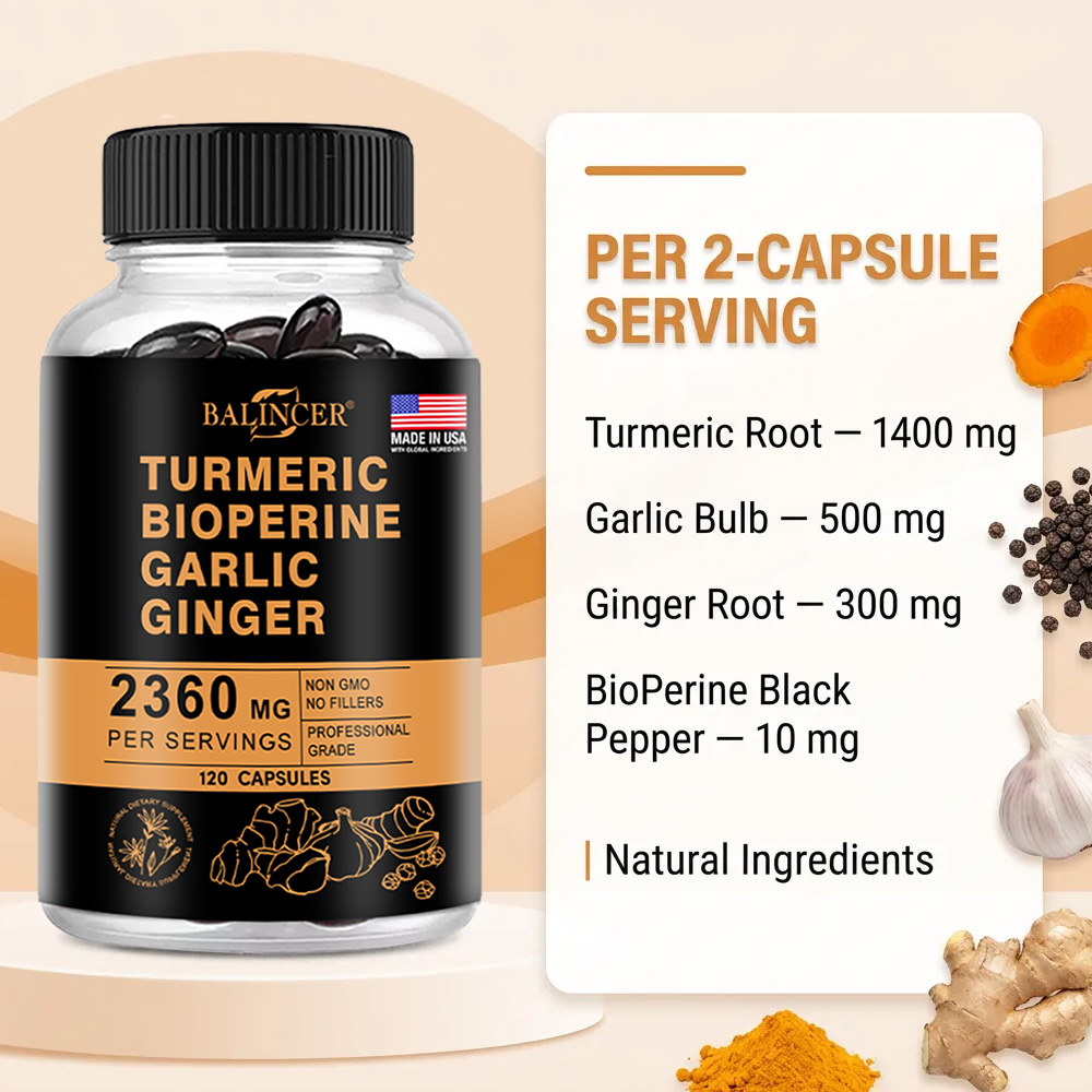강황 생강 캡슐 2360mg (커쿠민 95% 함유),  - Turmeric Curcumin Capsule 리뷰 및 가격