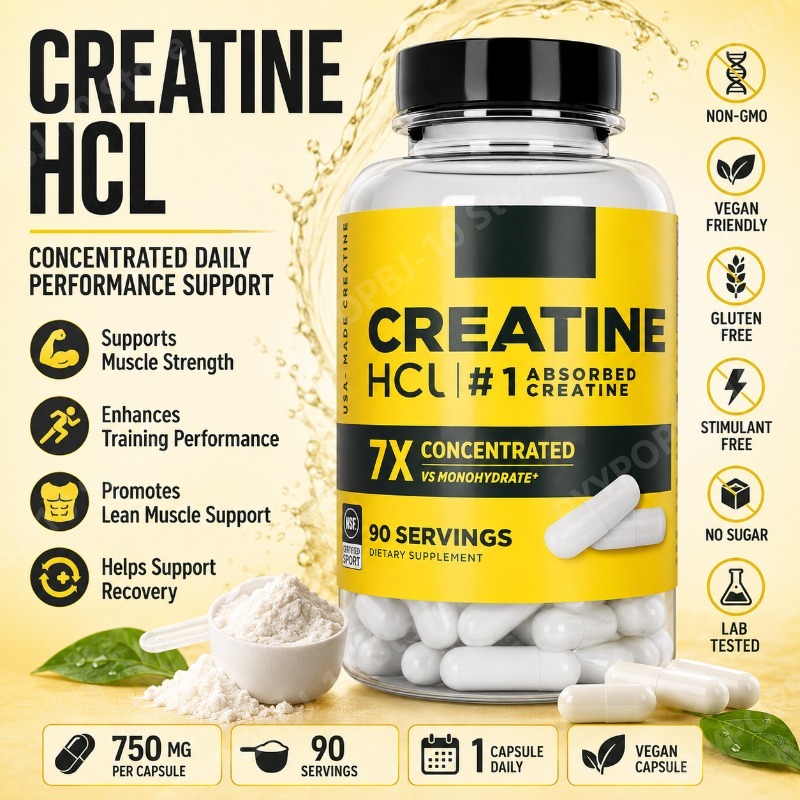 크레아틴 HCl 750mg 90캡슐 피트니스 근육 지원 - Nutrition Fitness 리뷰 및 가격