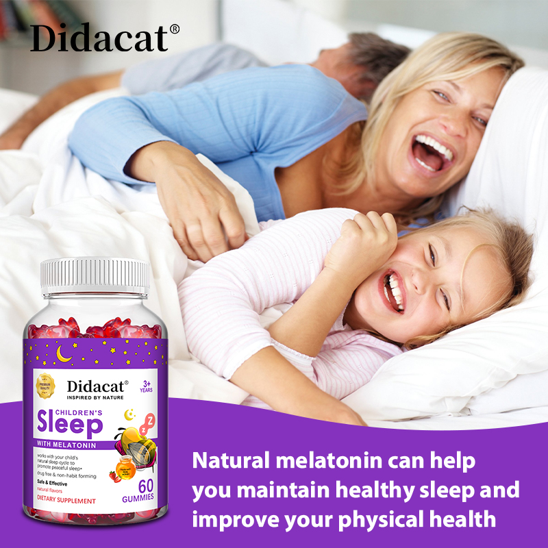 어린이 멜라토닌 구미 - 어린이를 위한 부드러운 수면  - Melatonin Sleep Gummy 리뷰 및 가격