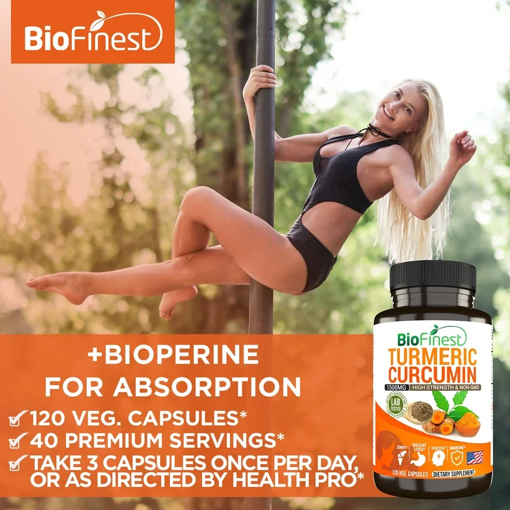 Biofinest 커큐민 1500 Mg 95% 커큐민- - Turmeric Curcumin Capsule 리뷰 및 가격
