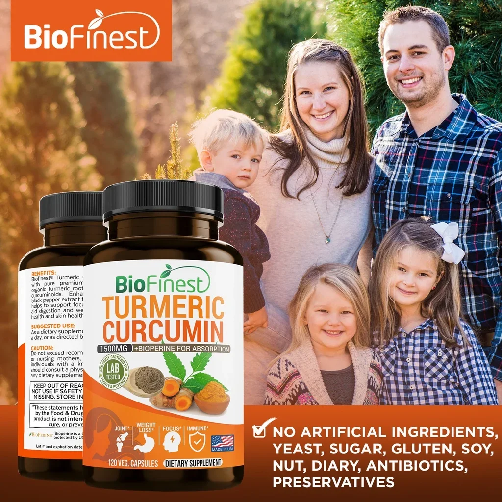 Biofinest 커큐민 1500 Mg 95% 커큐민- - Turmeric Curcumin Capsule 리뷰 및 가격