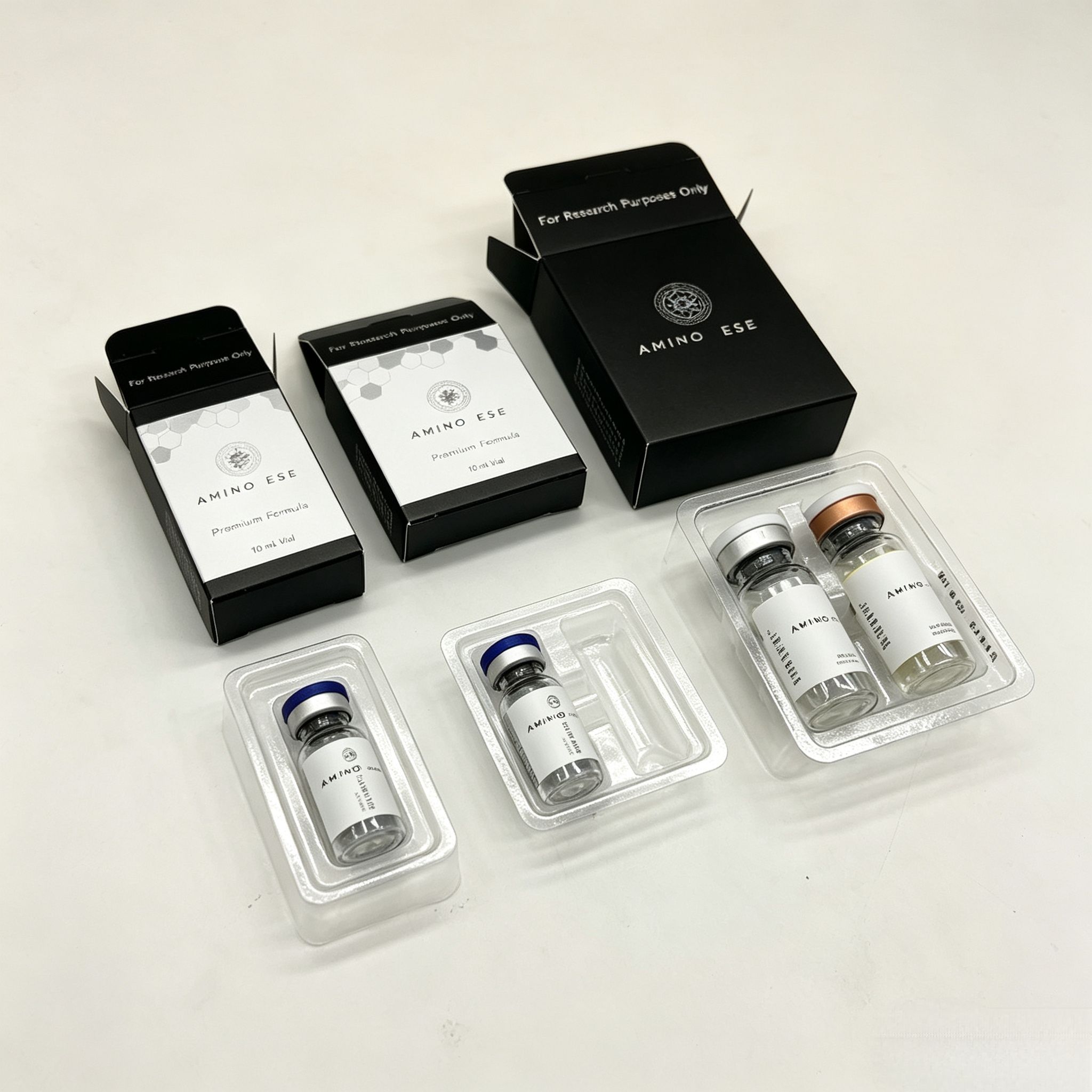 맞춤 인쇄 방수 비닐 스티커 및 라벨 박스 (펩타이드  - Nutrition & Fitness Hub Photos 리뷰 및 가격
