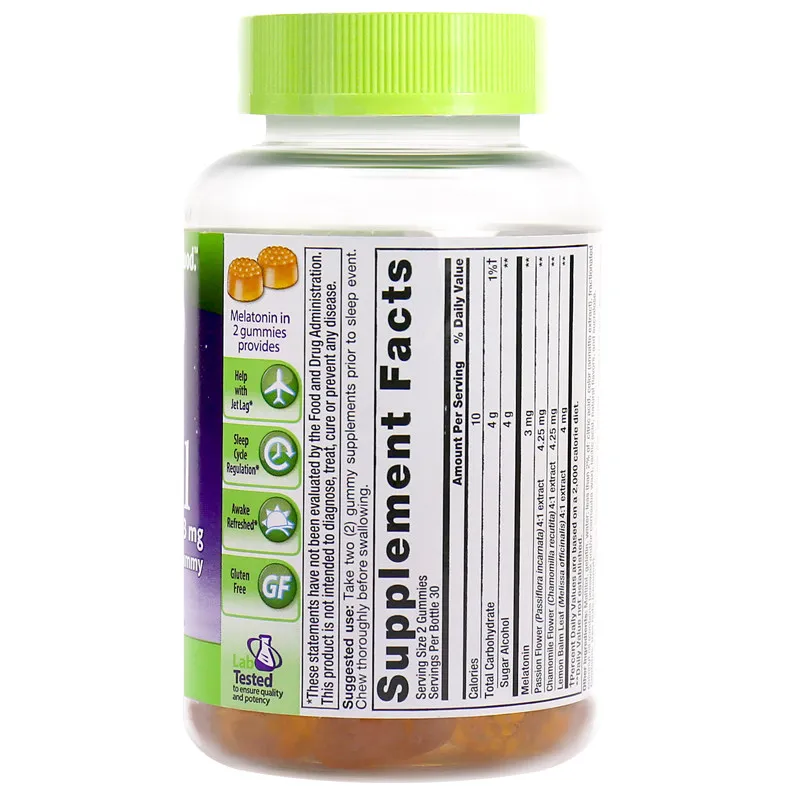 아메리칸 비타퓨전 슬립웰 스위츠 멜라토닌 3mg 60구 - Melatonin Sleep Gummy 리뷰 및 가격