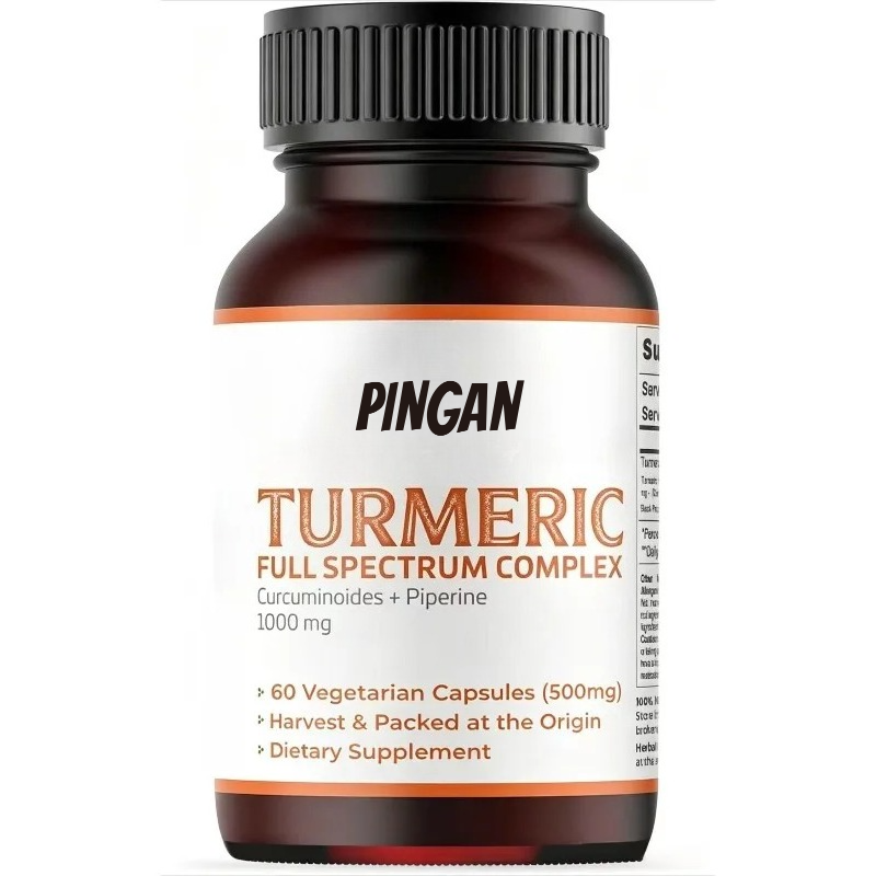 강황캡슐 1000mg (95% 커큐민 및 피페린 함유) - Turmeric Curcumin Capsule 리뷰 및 가격