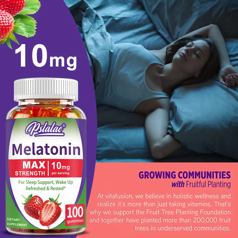 멜라토닌 구미 - 불면증과 싸우고, 더 빨리 잠들도록  - Melatonin Sleep Gummy 리뷰 및 가격