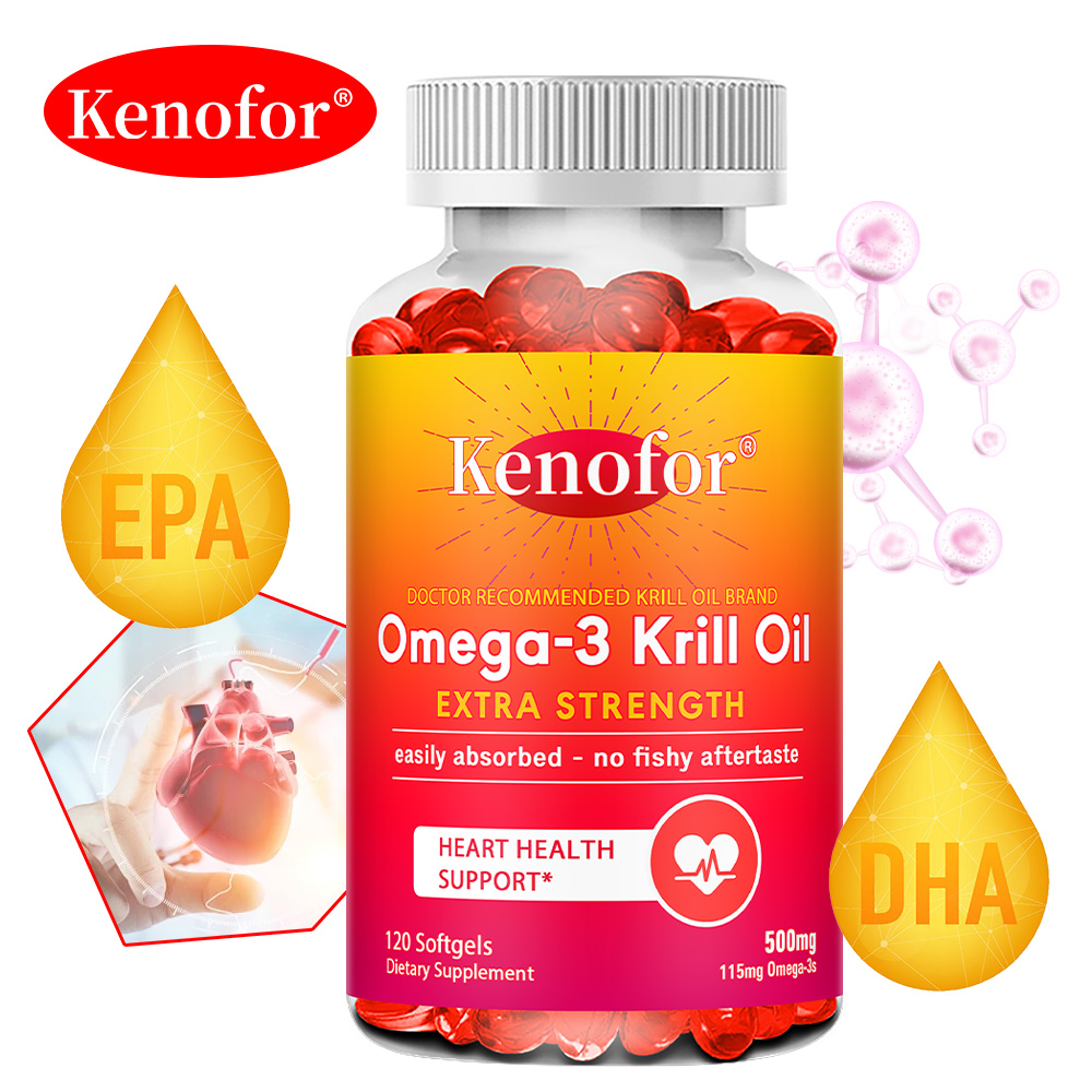 남극 크릴 오일 500mg 오메가 3 지방산 보충제,  - Krill Oil Supplement 리뷰 및 가격