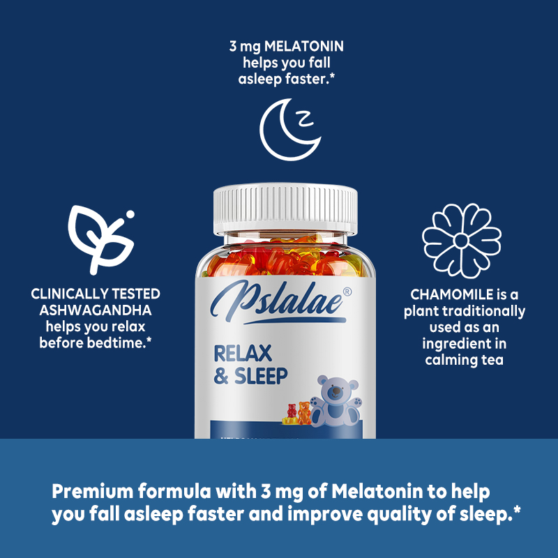 휴식과 수면 - 멜라토닌 함유, 휴식, 스트레스 완화  - Melatonin Sleep Gummy 리뷰 및 가격