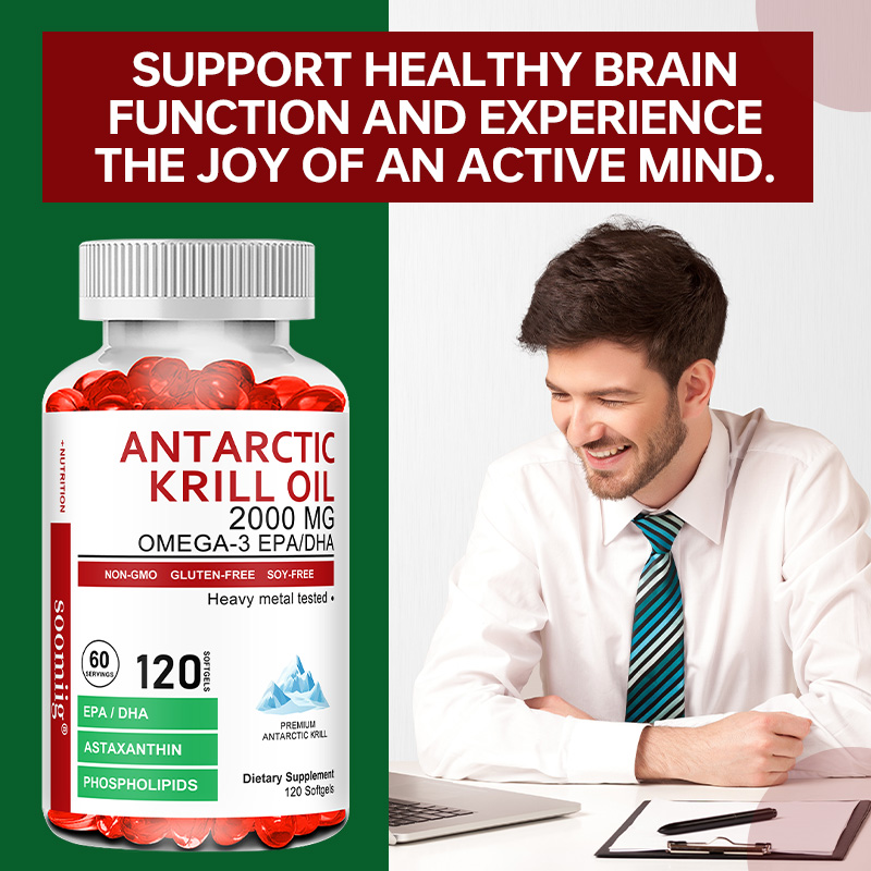 남극 크릴 오일 캡슐 2000mg, 오메가-3, EPA - Krill Oil Supplement 리뷰 및 가격