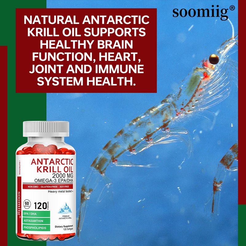 남극 크릴 오일 캡슐 2000mg, 오메가-3, EPA - Krill Oil Supplement 리뷰 및 가격