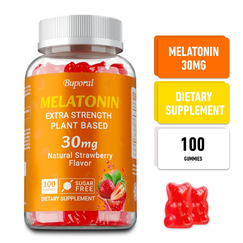 멜라토닌 30mg - 마음을 진정시키고, 스트레스를 줄 - Melatonin Sleep Gummy 리뷰 및 가격