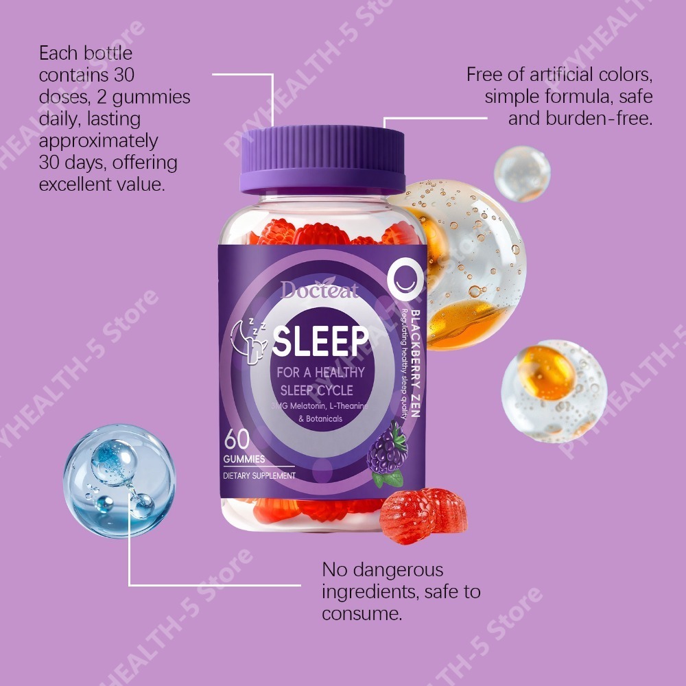 닥터티트 수면 구미 3mg 멜라토닌, L-테아닌, 카모 - Melatonin Sleep Gummy 리뷰 및 가격