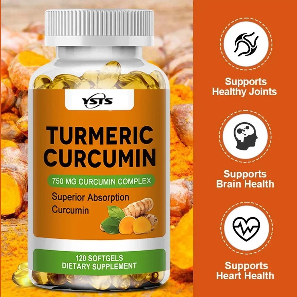 유기농 강황 커큐민 - 750mg 최고 효능 커큐민 복 - Turmeric Curcumin Capsule 리뷰 및 가격