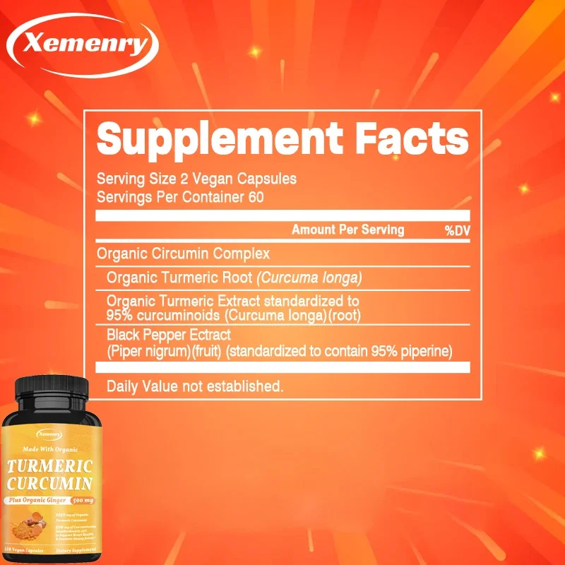 강황 커큐민과 흑후추 - 관절 지원, 관절 통증 완화, - Turmeric Curcumin Capsule 리뷰 및 가격