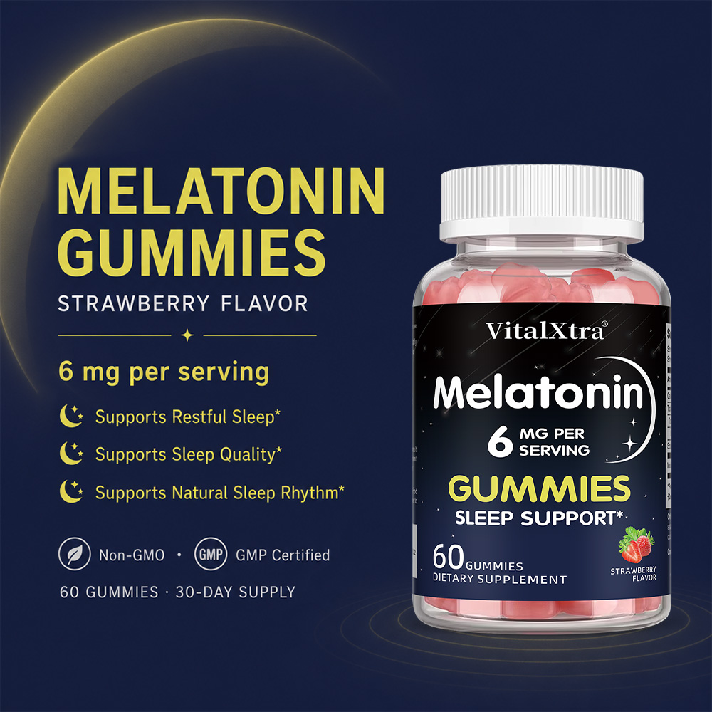 멜라토닌 구미 6mg, 자연스러운 밤의 휴식 지원, 일 - Melatonin Sleep Gummy 리뷰 및 가격