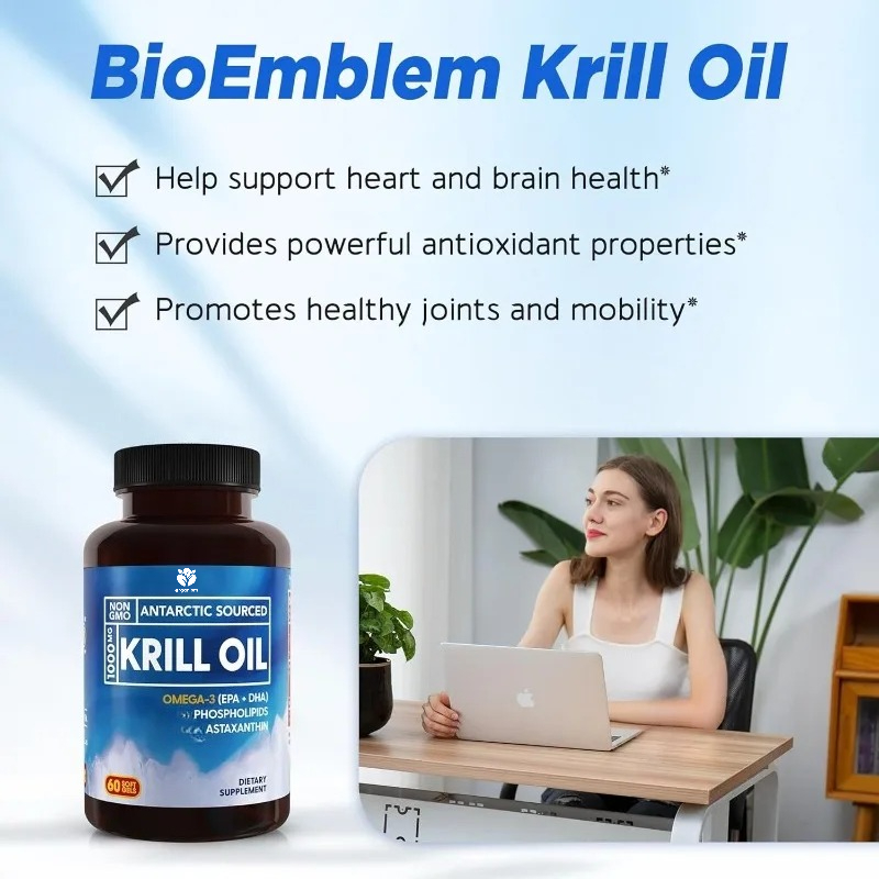 남극 크릴 오일 보충제 1000mg |   EPA+DH - Krill Oil Supplement 리뷰 및 가격