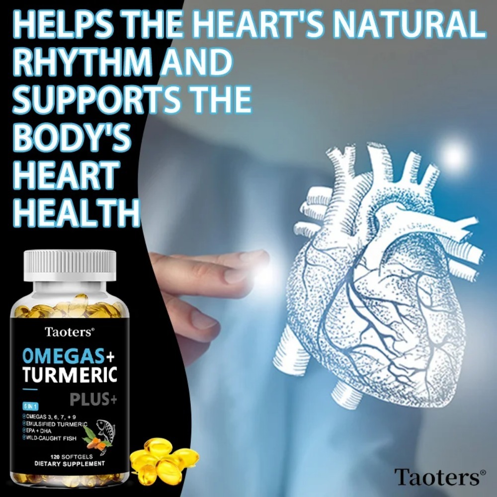 오메가 3 6 9 보충제 플러스 - 뇌 및 심장 건강과 - Turmeric Curcumin Capsule 리뷰 및 가격