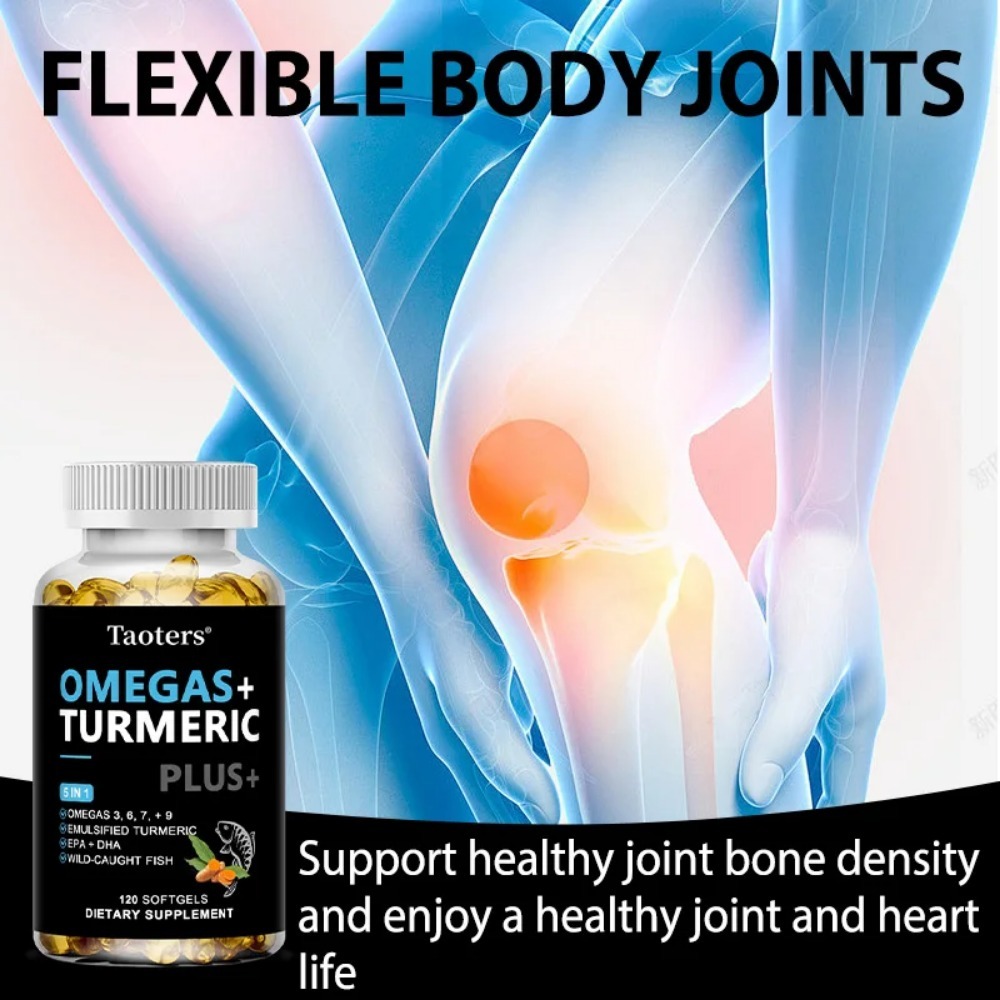 오메가 3 6 9 보충제 플러스 - 뇌 및 심장 건강과 - Turmeric Curcumin Capsule 리뷰 및 가격
