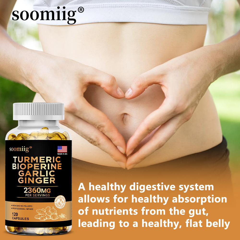 마늘 커큐민 블랙 페퍼가 함유된 강황 생강 보충제, 관 - Turmeric Curcumin Capsule 리뷰 및 가격