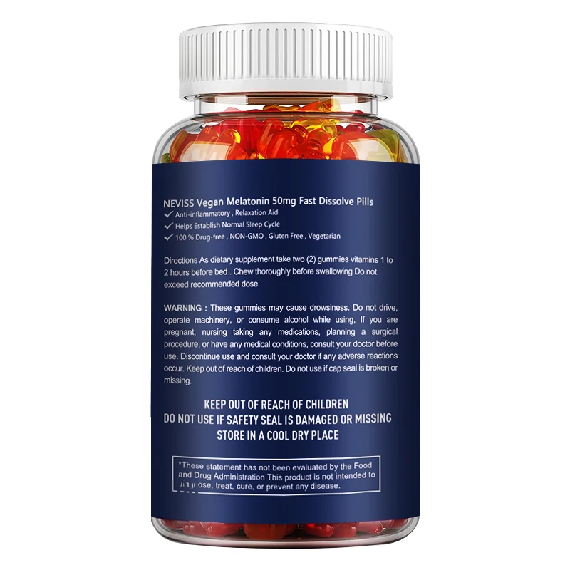 멜라토닌 구미 50mg - 수면 지원, 스트레스 완화, - Melatonin Sleep Gummy 리뷰 및 가격