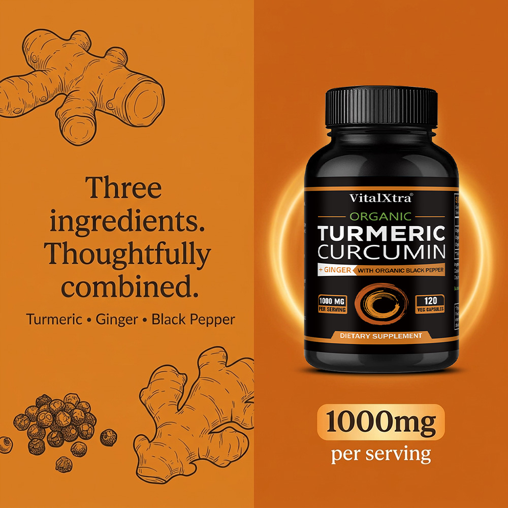 강황 커큐민(블랙페퍼&생강 함유), 95% 커큐미노이드 - Turmeric Curcumin Capsule 리뷰 및 가격