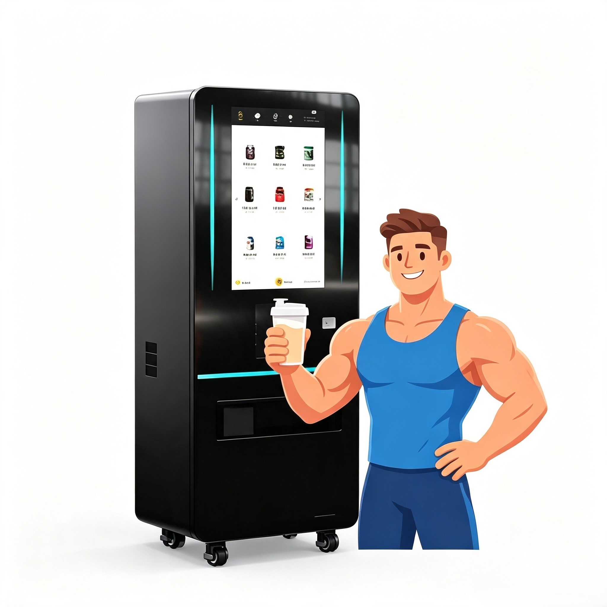 스마트 웨이 프로틴 자판기 24시간 무인 피트니스 영양 - Nutrition Fitness 리뷰 및 가격